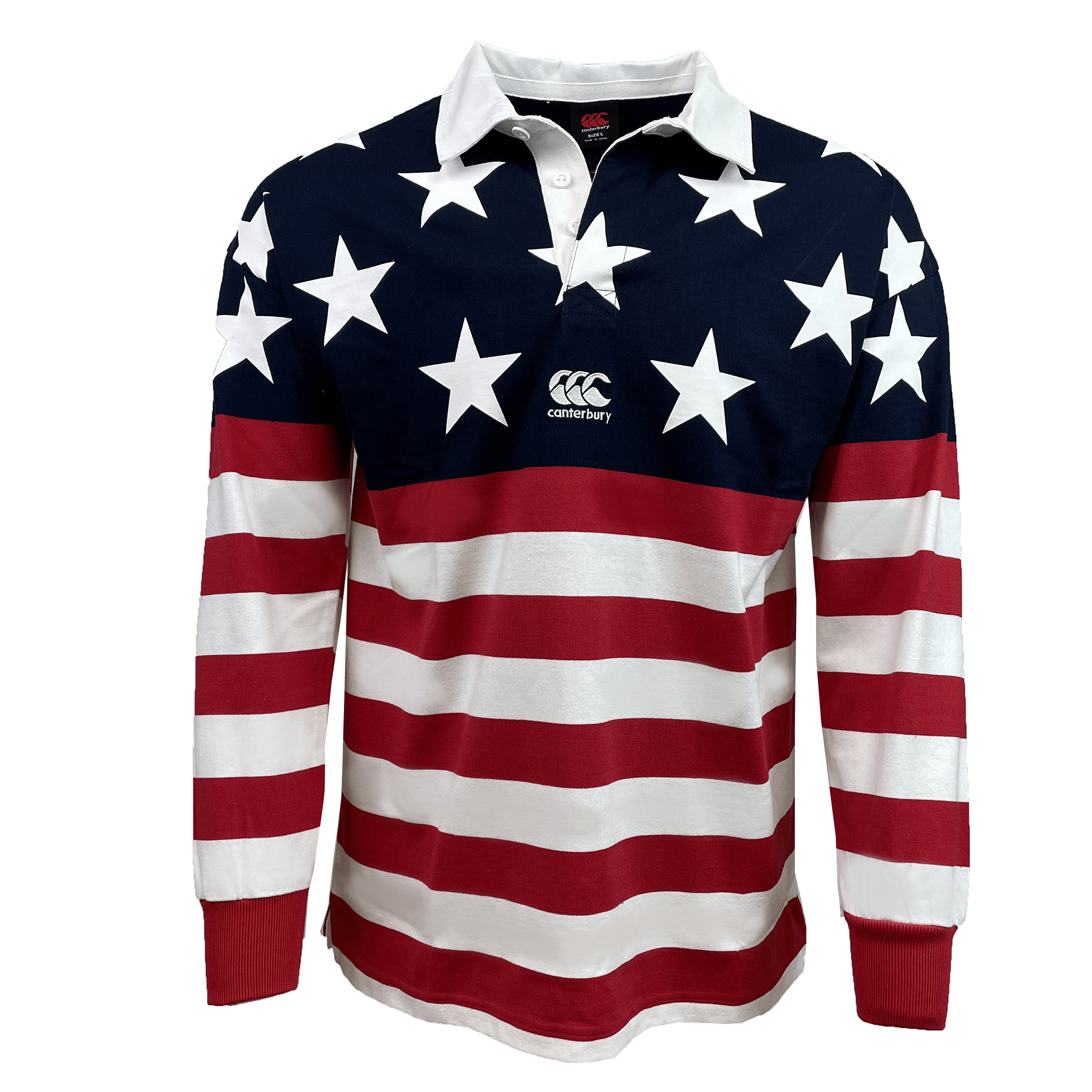 USA Flag Heritage Long Sleeve Rugger by Canterbury | World Rugby Shop -  Canterbury USA