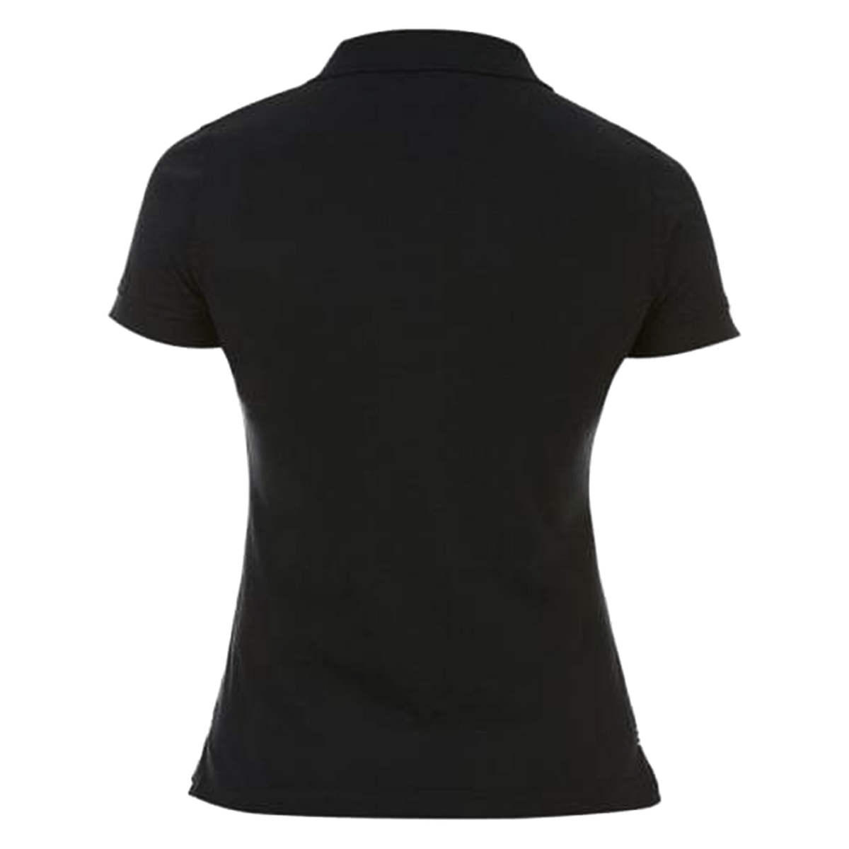 Canterbury Women&#39;s Black Waimak Rugby Polo Shirt Back