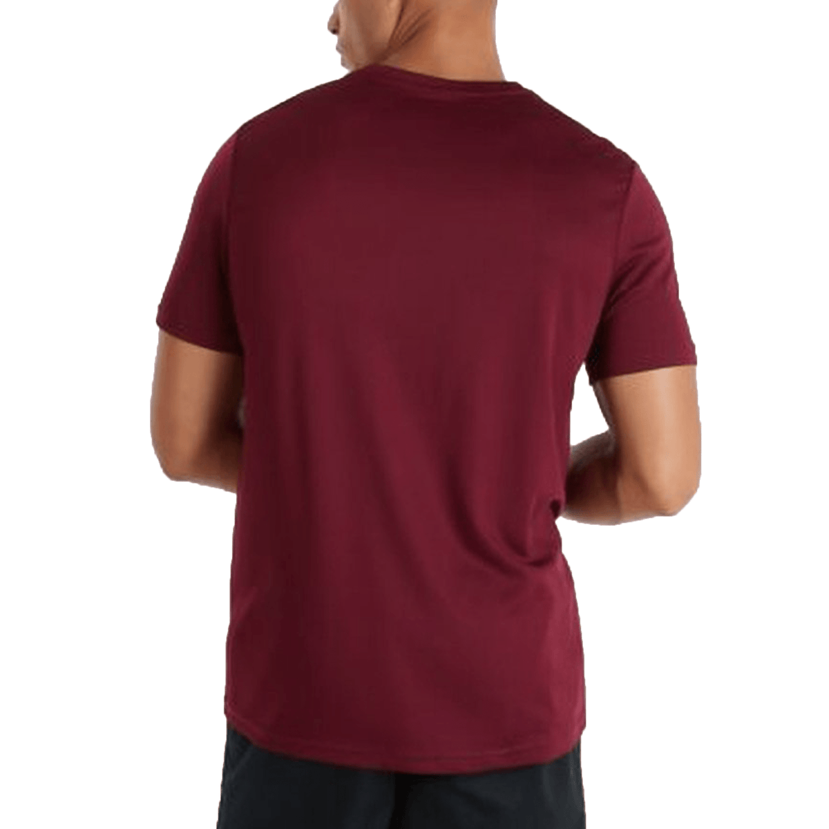 The back view of a man wearing a Canterbury Club Dry Tee.