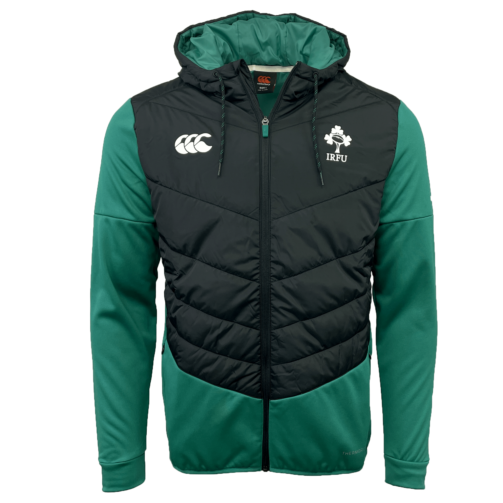Ireland 25/26 Hybrid Padded Jacket by Canterbury / World Rugby
