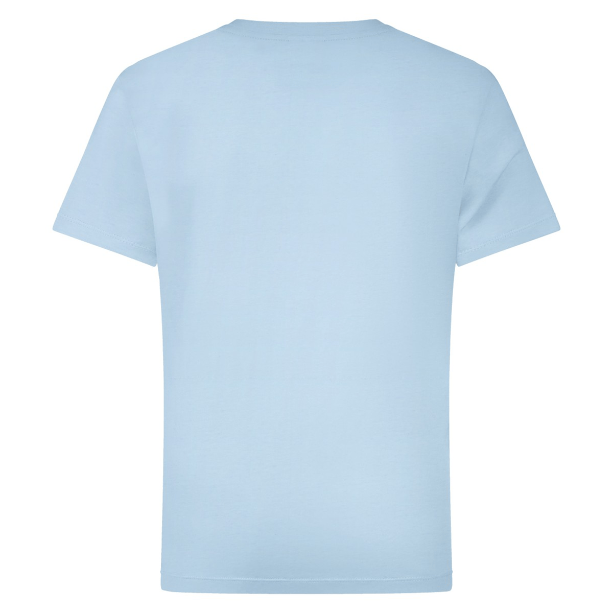 A plain light blue short-sleeve Canterbury Uglies T-Shirt with a round neck, viewed from the back.