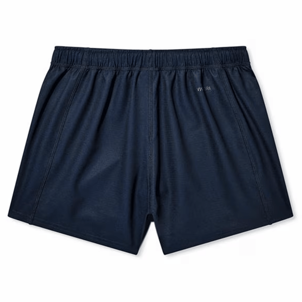 Navy blue Women&#39;s Canterbury Yokohama Shorts with an elastic waistband, crafted from Vapodri fabric for enhanced comfort, showcased from the back, and featuring the Canterbury logo.