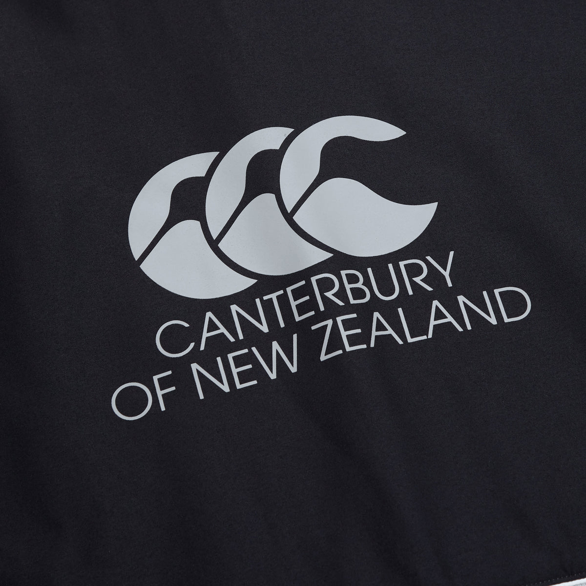 Canterbury Legends Panel Hoody featuring the Canterbury logo on a black jacket by Canterbury.