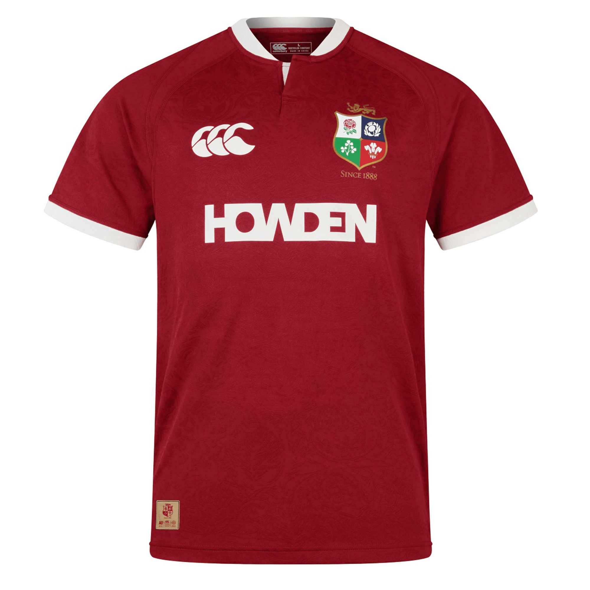 British & Irish Lions 2025 Players Jersey by Canterbury | World British & Irish Lions 2025 Players Jersey by Canterbury | World