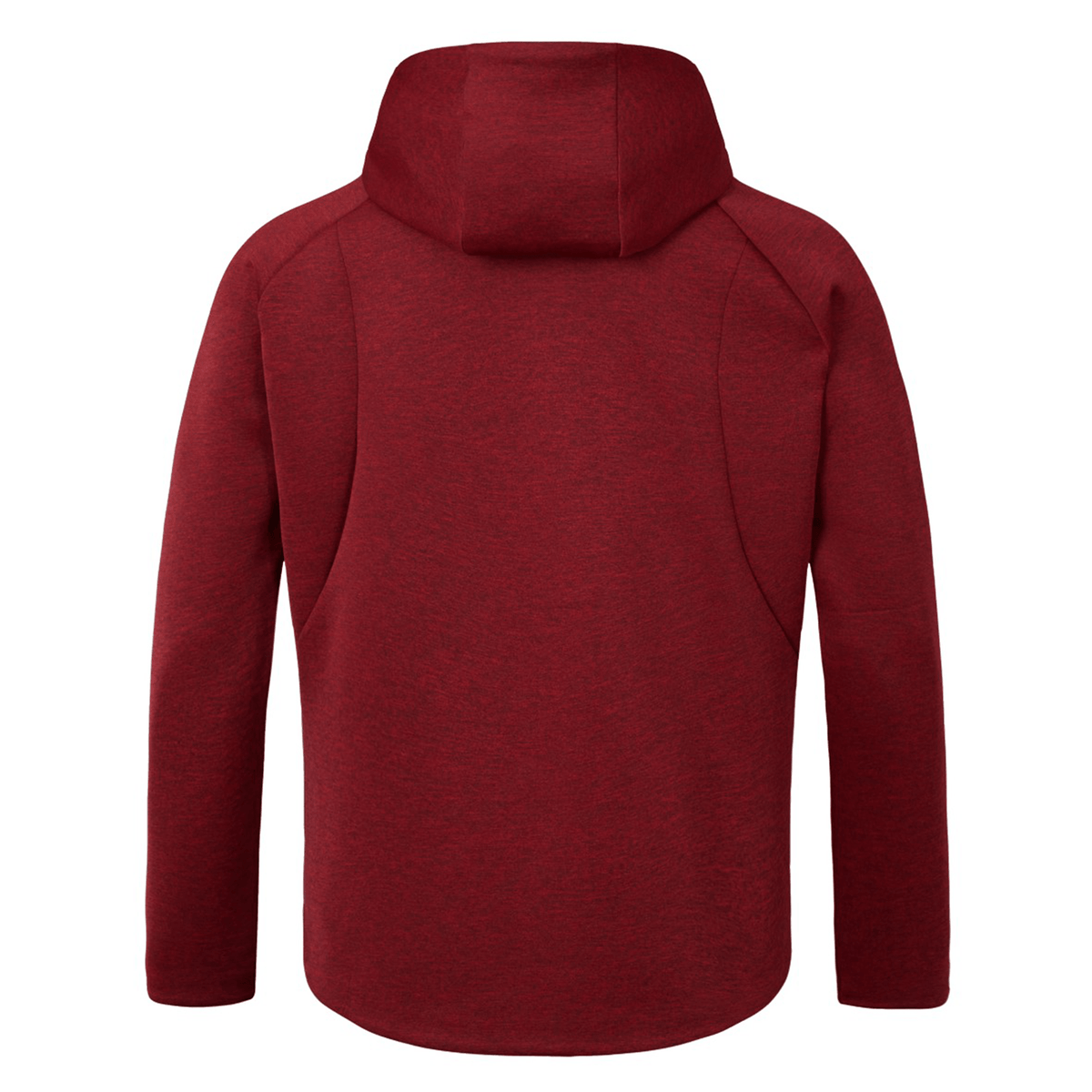 The British &amp; Irish Lions 2025 Everest Hoodie by Canterbury is displayed from the back, highlighting a straightforward design with long sleeves.