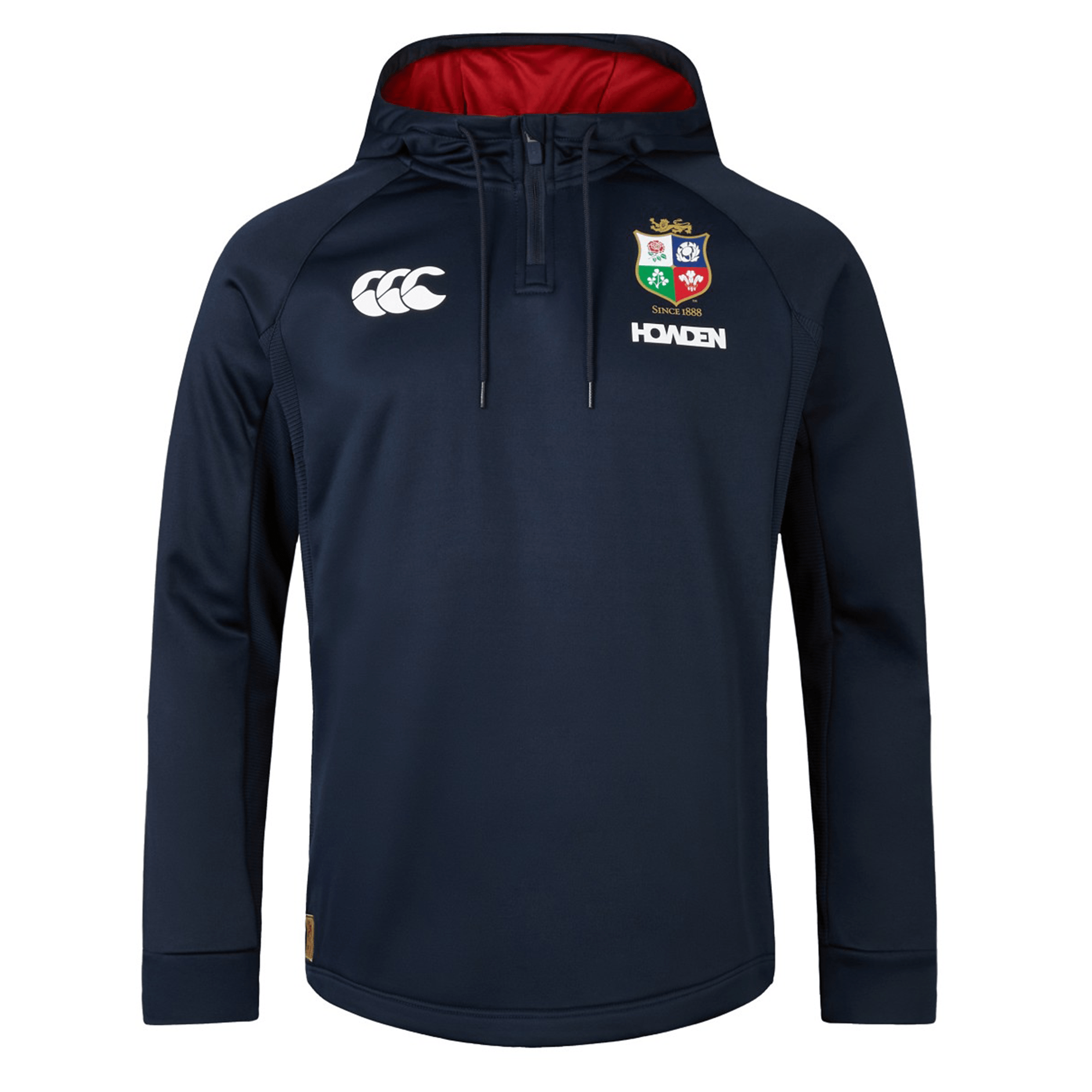 British & Irish Lions 25 1/4 Zip Hoodie by Canterbury | World British & Irish Lions 25 1/4 Zip Hoodie by Canterbury | World