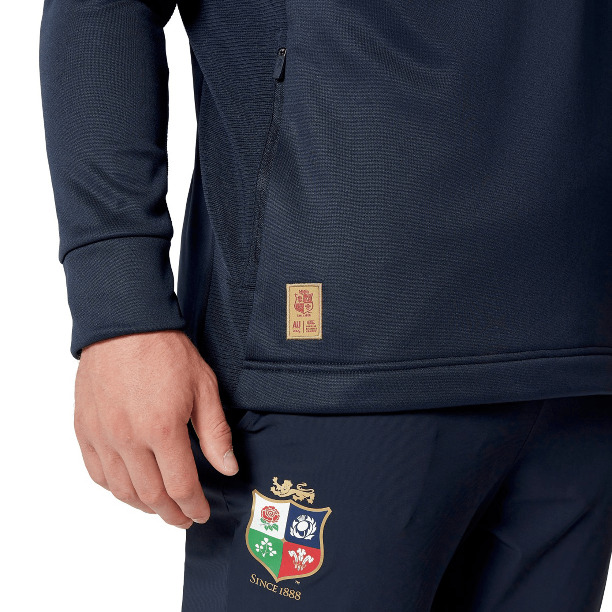 British & Irish Lions 25 1/4 Zip Hoodie by Canterbury | World British & Irish Lions 25 1/4 Zip Hoodie by Canterbury | World