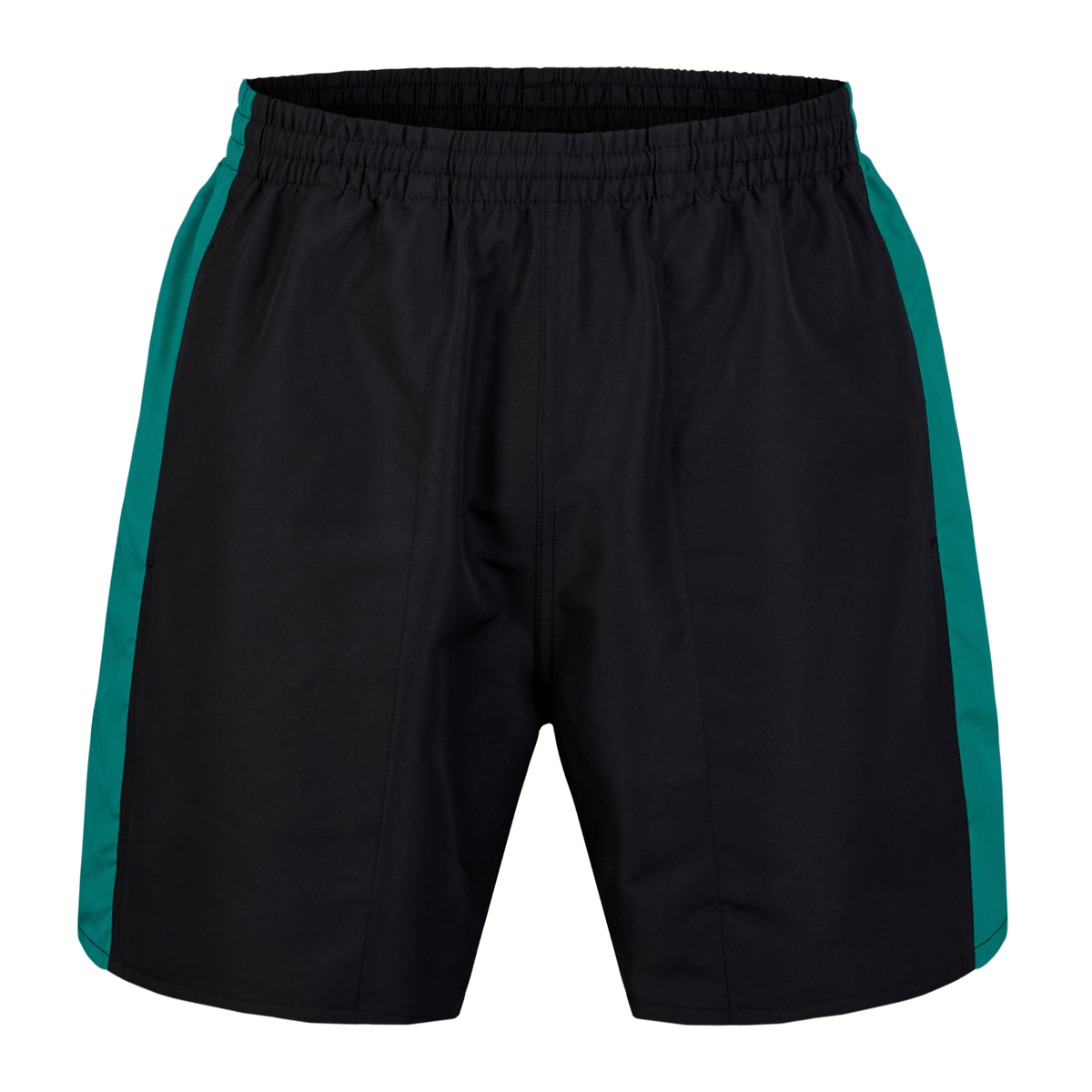 Experience unparalleled comfort and performance with Canterbury Fundamental 5" Panel Tactic Shorts. These black athletic shorts feature striking green side panels, moisture-wicking fabric, and an elastic waistband to keep you dry and ready, no matter the intensity of your workout.