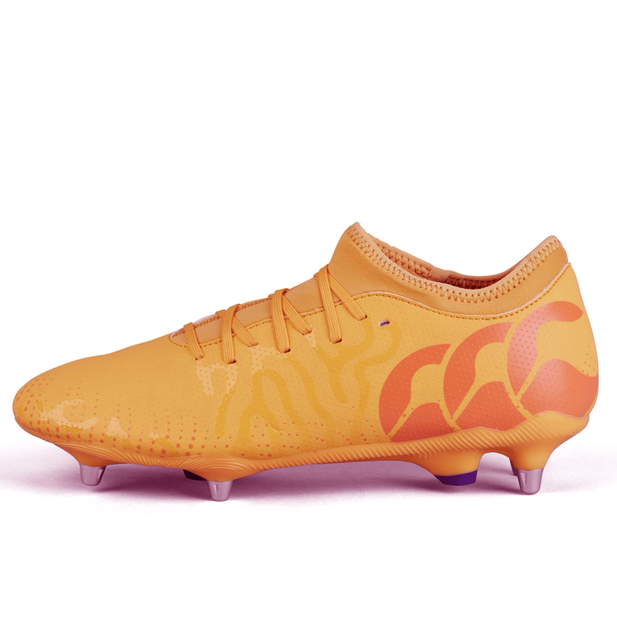 Canterbury Speed Infinite Team Cleat Soft Ground Boot Amber Yellow Orange Crush Mars Dust World Rugby Shop Canterbury USA