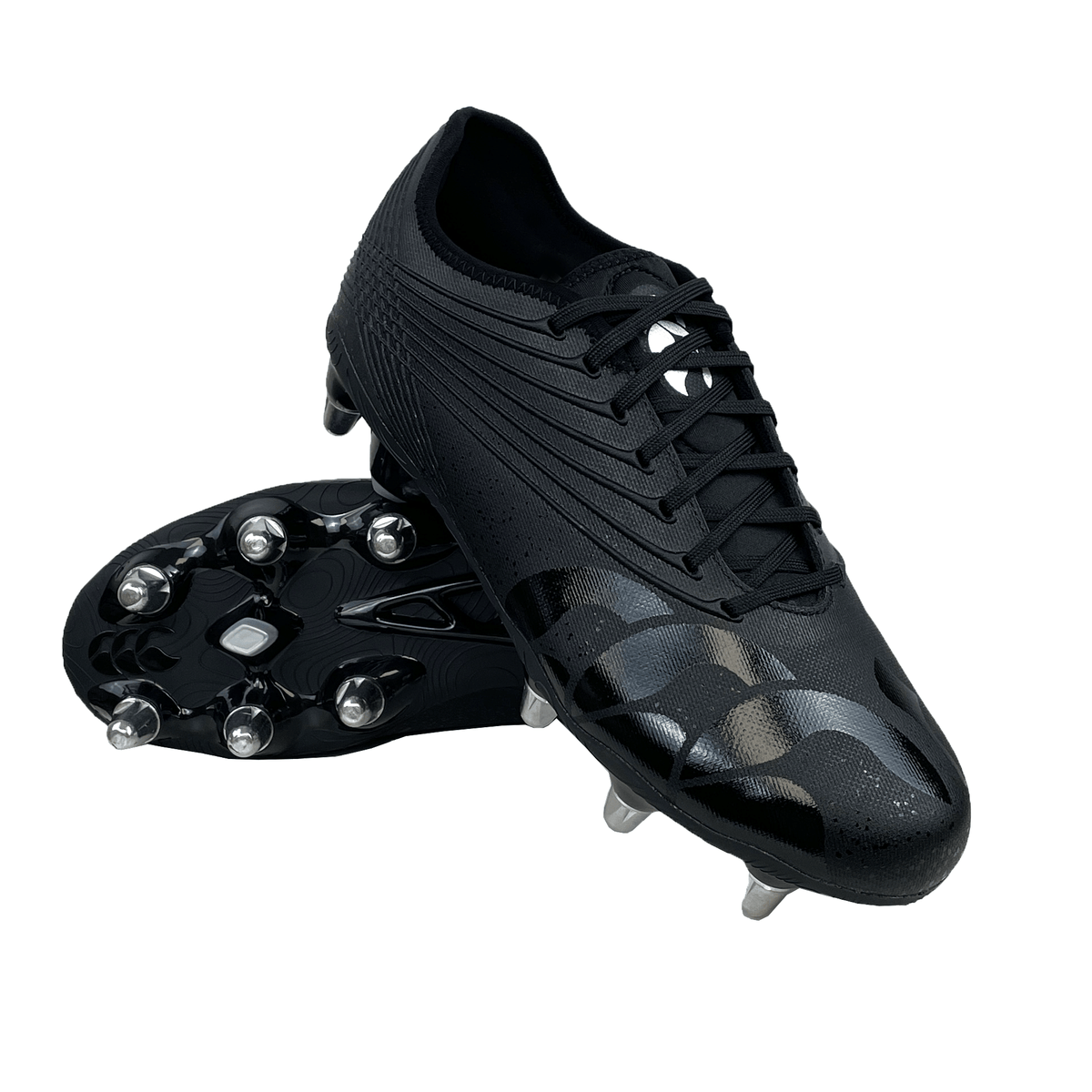 Canterburyブラック スパイクシューズ 29,5-30cm Canterbury Stampede Groundbreak Pro SG-Black/Silver Metallic
