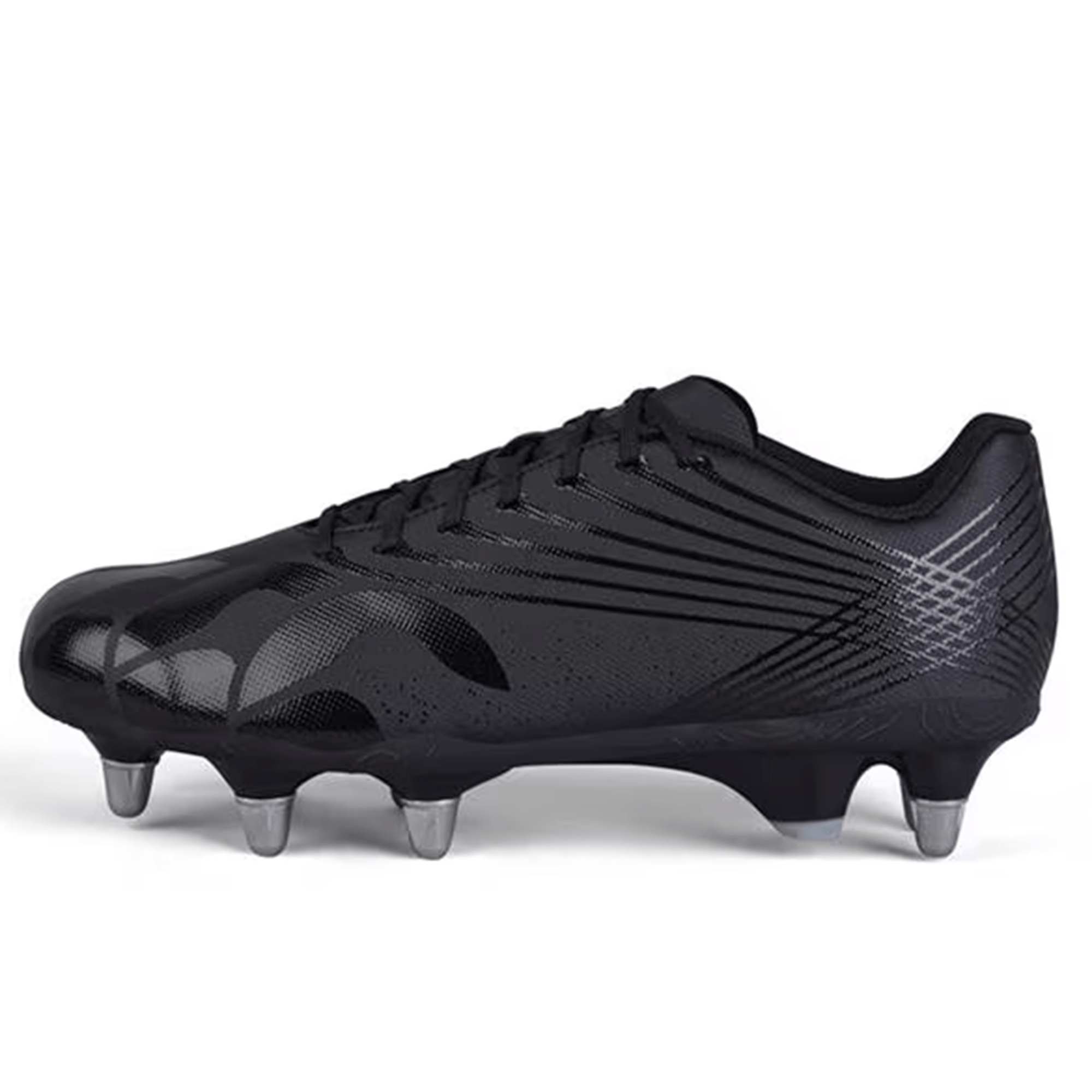 Canterburyブラック スパイクシューズ 29,5-30cm Canterbury Stampede Groundbreak Team SG -Black/Silver Metallic