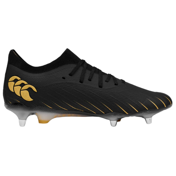 Speed Falcon Elite SG Cleats by Canterbury - Black / World Rugby