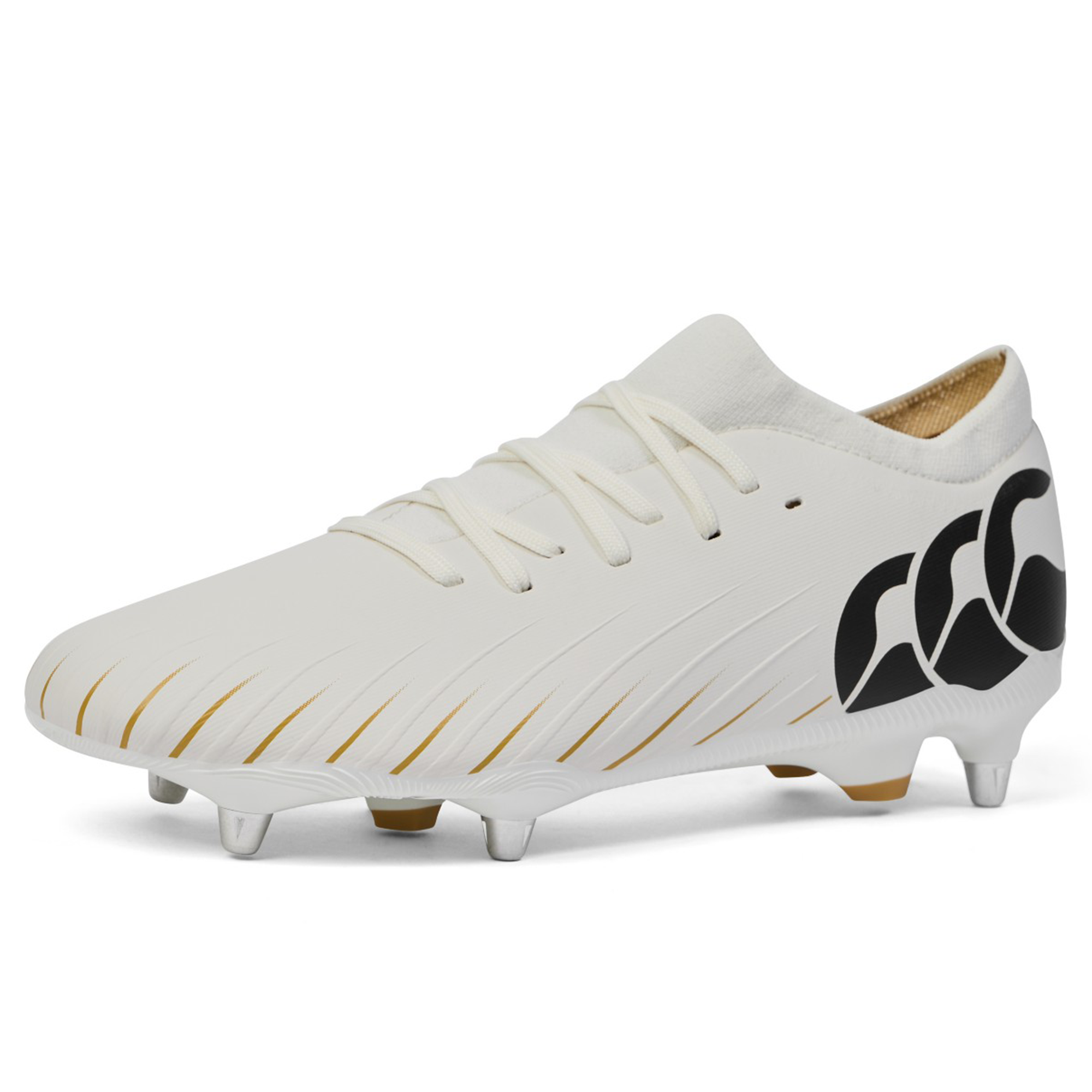 Canterbury Speed Falcon Pro SG Cleats - White | World Rugby Shop Canterbury Speed Falcon Pro SG Cleats - White | World Rugby Shop