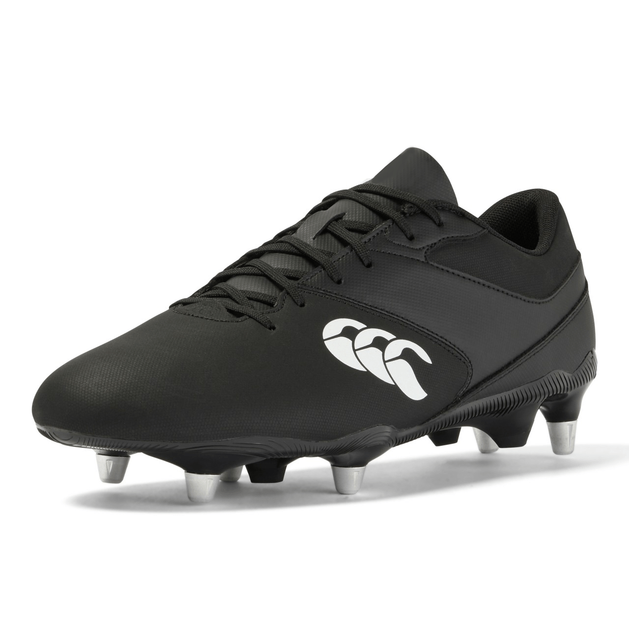 Canterburyブラック スパイクシューズ 29,5-30cm Canterbury Phoenix Raze Rugby Cleat - Soft Ground Boot - Black