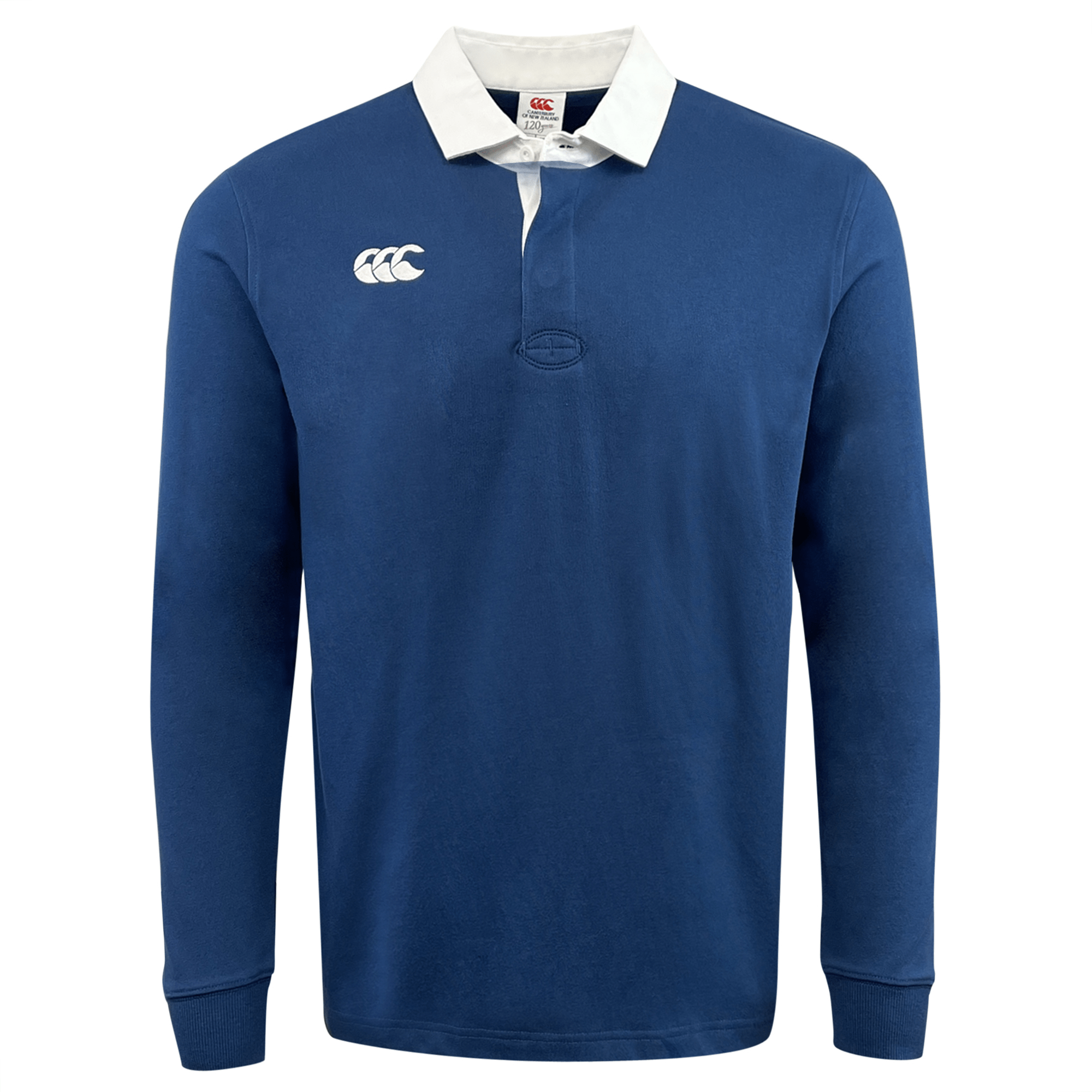Chemise de rugby Angleterre à revers en coton avec poche et Chemise de rugby Angleterre à revers en coton avec poche et