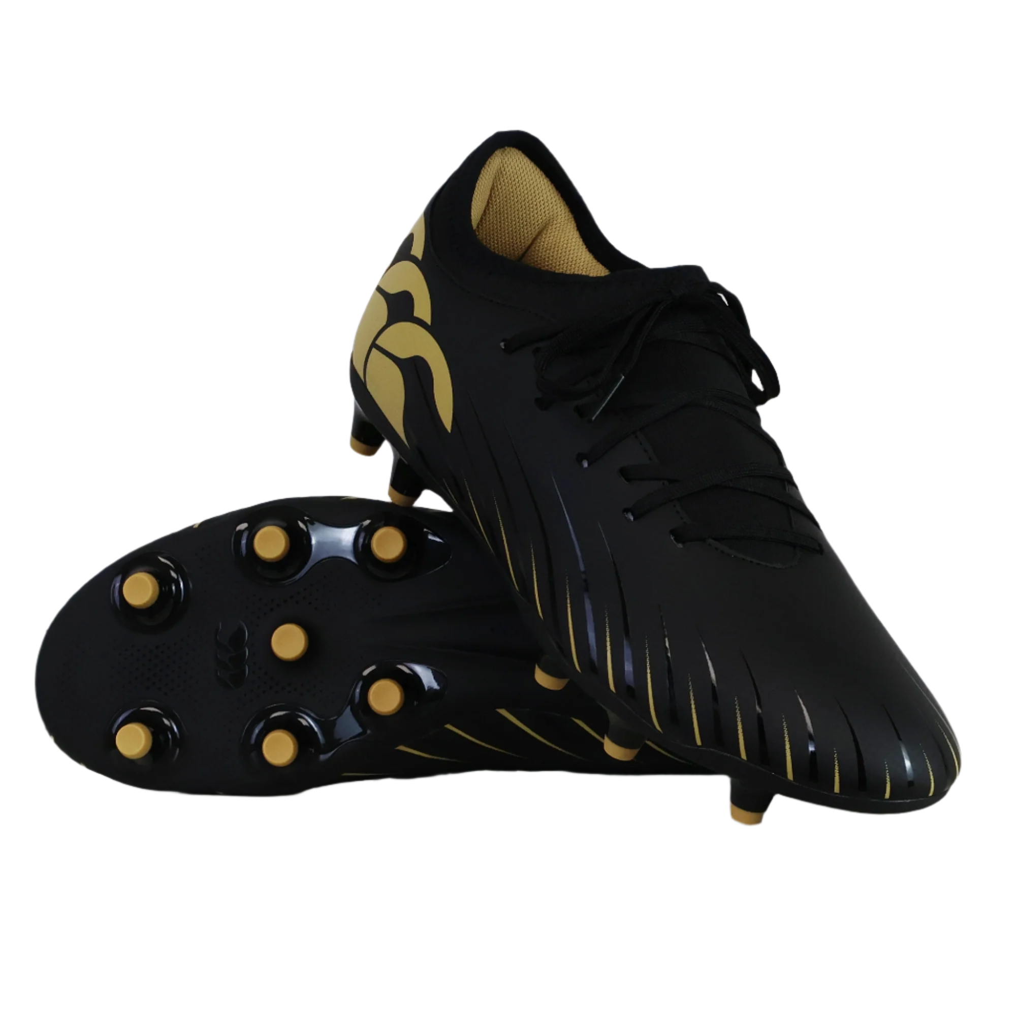 Canterburyブラック スパイクシューズ 29,5-30cm Canterbury Phoenix 2.0 Team FG Cleats - Black / World Rugby Shop